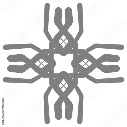 abstract vector icon design