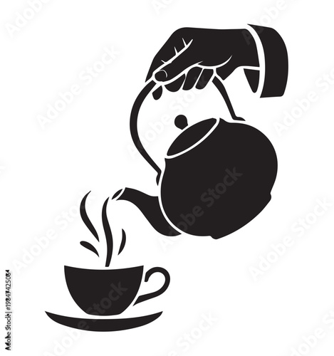 cup of coffee with milk