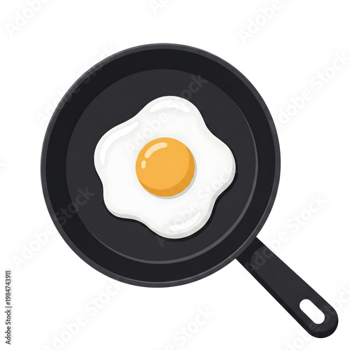 Fried Egg In A Frying Pan