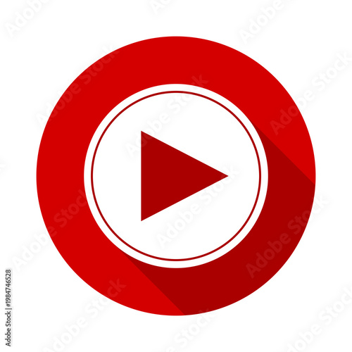 Free Download Play video button icon isolated on transparent background - GFXLoad