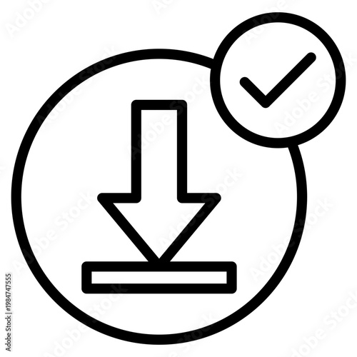 Download Success  Icon Element For Design