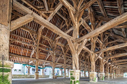 Questembert 17th Century Market Hall Timber Frame, Brittany, France