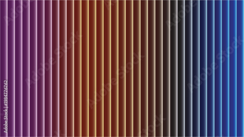 A vibrant arrangement of vertical stripes displaying a smooth gradient of color transitions high quality