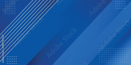 Modern Blue Technology Abstract Background with Dynamic Lines