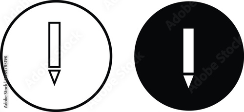 AI writing icon set. Smart edit symbols. Artificial intelligence sign. Digital content creation and copywriting design.
