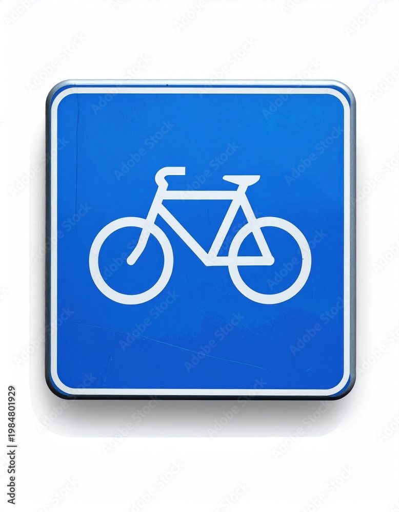 Fototapeta premium Bicycle sign