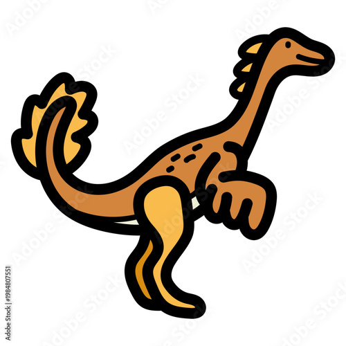gallimimus illustration