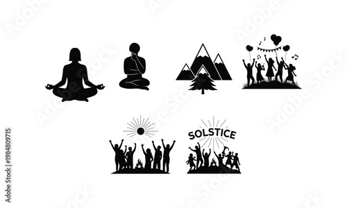 Celebrating solstice through meditation and festivities