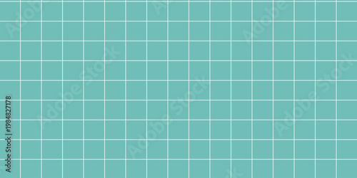 Green ceramic mosaic background with abstract geometric grid. Great for pool design, bathroom decor, summer swim themes and clean architecture visuals.Eps10