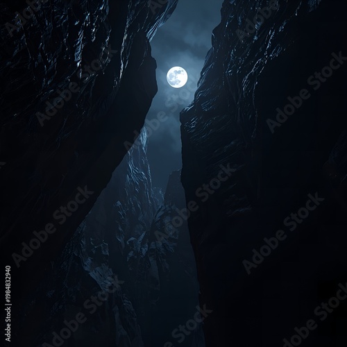 Moonlight in the Heart of the Canyon