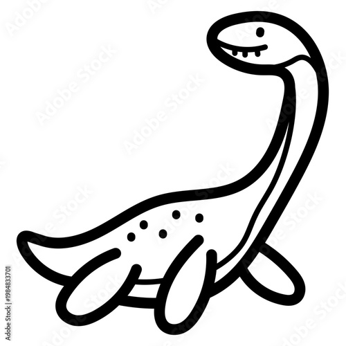 elasmosaurus illustration