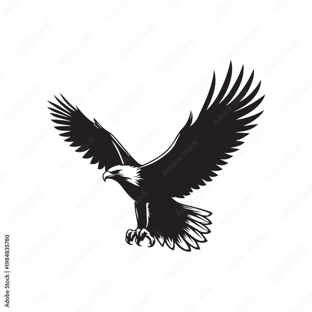 Fototapeta premium eagle vector illustration