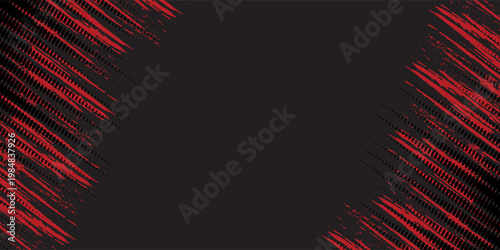 Halftone dots red and blue color pattern gradient grunge texture background. Dot pop art comic sport style vector illustration. grunge vector dots