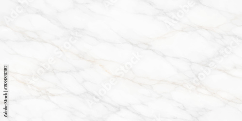 Elegant Natural White Marble Stone Background with Subtle Grey and Warm Gold Veining, Luxury Surface Texture for Interior Design, Tile, Wall Cladding and Premium Minimal Style.
