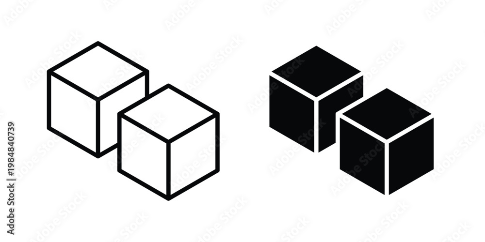 Obraz premium Ice icon UI vector. Vector icon set.