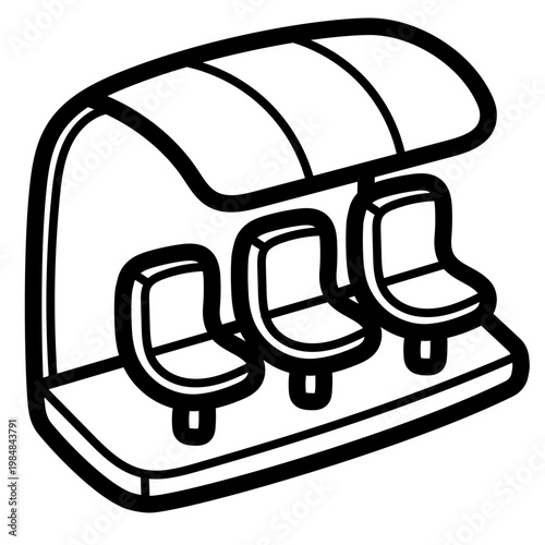 substitute bench illustration
