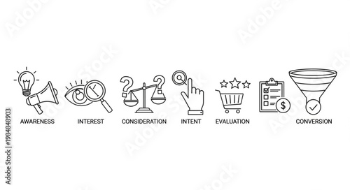 Line Art Sustainability and Eco Concept Icons Set.