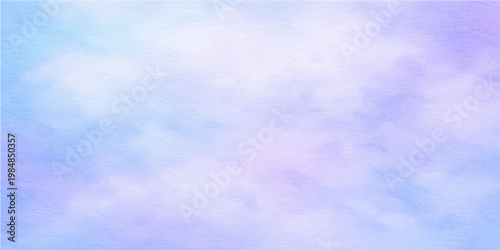 A beautiful clear blue sky with fluffy white clouds on a bright sunny day creates a stunning nature cloudscape filled with sunlight and summer air