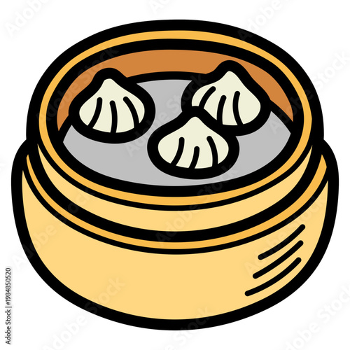 dumpling illustration