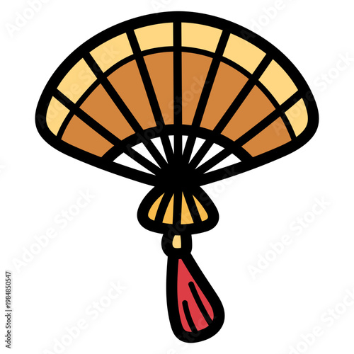 fan illustration