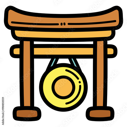gong illustration