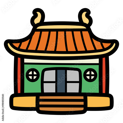 фотографія houses illustration