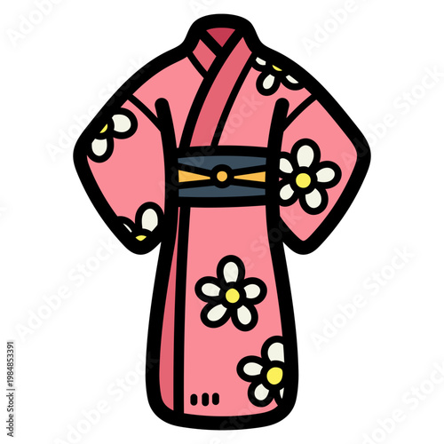kimono illustration