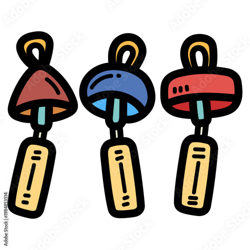 wind bell illustration