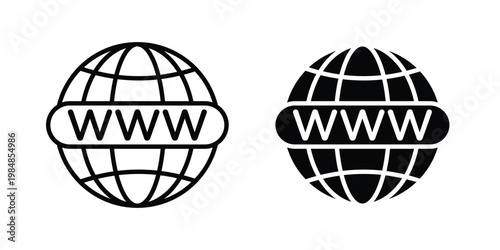 Website icon UI vector. Vector icon set.