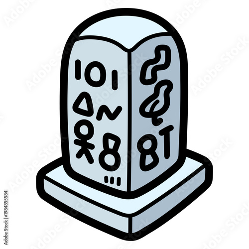 hieroglyph illustration