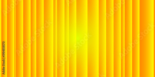 Abstract Radiant Gold and Amber Gradient Background Featuring Dynamic Vertical Linear Grooves and Sophisticated Vibrant Textures Ideal for Modern Corporate Web Headers and Professional Digital Art