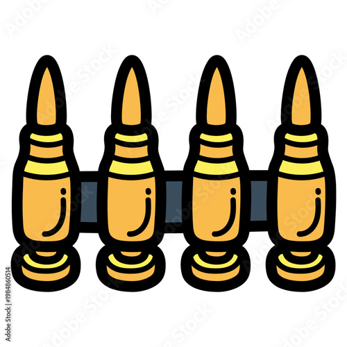 bullets illustration