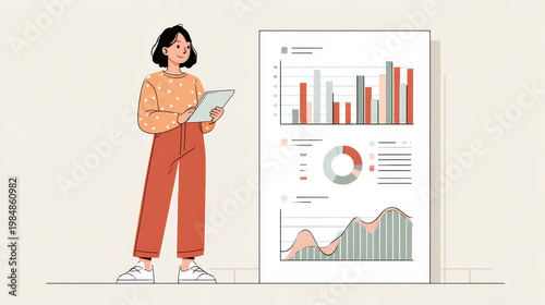 Dynamic comparison Infographic creative layout data analysis