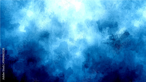 Abstract blue cloudscape creates captivating background and ethereal texture and soft atmosphere and calming gradient and creative design and imaginative visualization.
