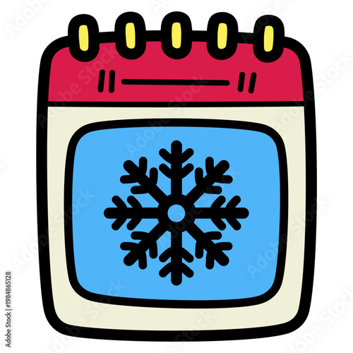 Calendar illustration