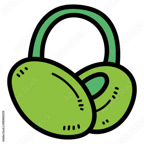 Earmuffs illustration