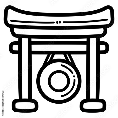 gong illustration