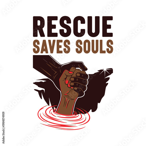 Rescue team saves souls with helping hand design