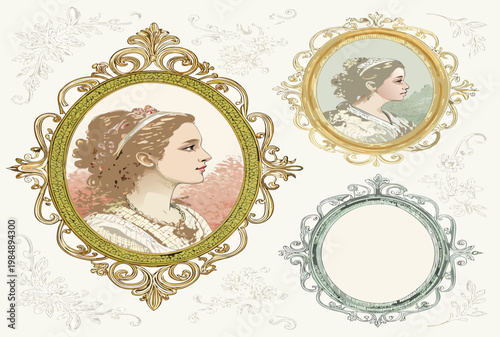vector illustration of a christmas wreath