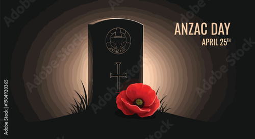 ANZAC Day, Remembrance Poppy, War Memorial, Australian New Zealand Army Corps