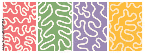 Vibrant batik fabric swatches a colorful textile pattern collection