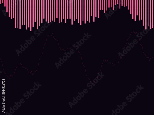 Audio Spectrum Sound Wave Music Equalizer Background