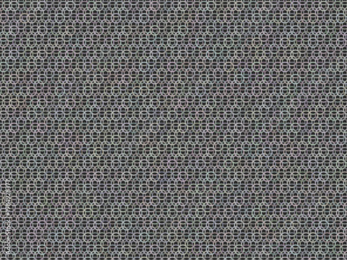 Chain Mail Armor Ring Link Metal Pattern Design Backdrop