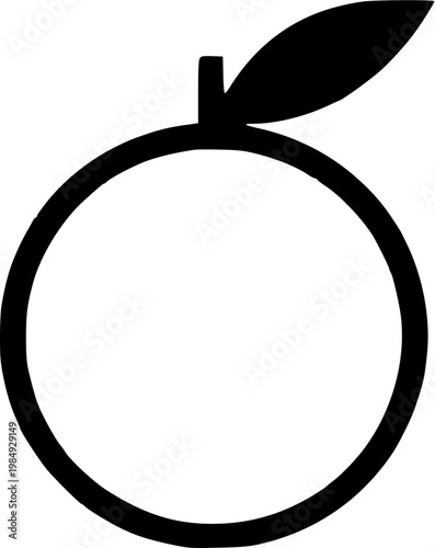 A highly detailed, photorealistic image of a single, round Mmia nut in its bright green, smooth outer husk, completely isolated on a pure white background