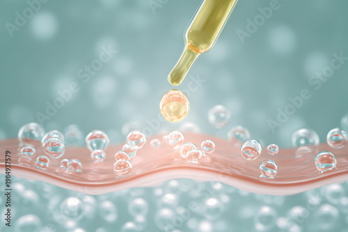 Skin care, serum, droplets, skincare product, beauty treatment, dropper, oil