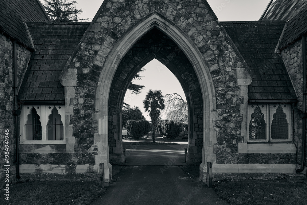 Fototapeta premium old stone church