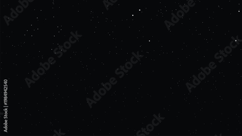 The night sky reveals stars over village landscape with church tower