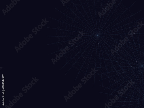 Spider Web Pattern Dew Drop Nature Background