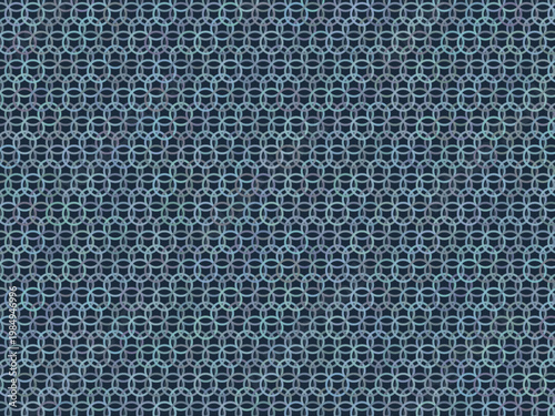 Chain Mail Armor Ring Link Metal Pattern Design Backdrop