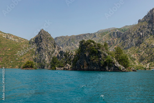 mountain lake in the mountains